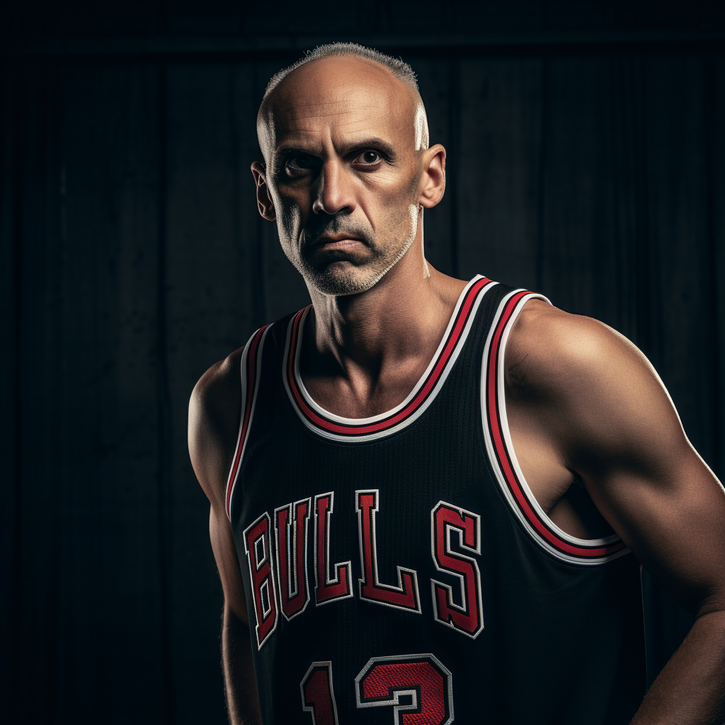 Jordan Peterson in Bulls Jersey  ?