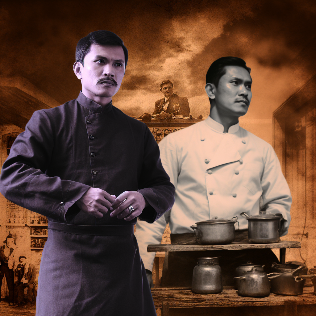 Rizal Bonifacio cooking show