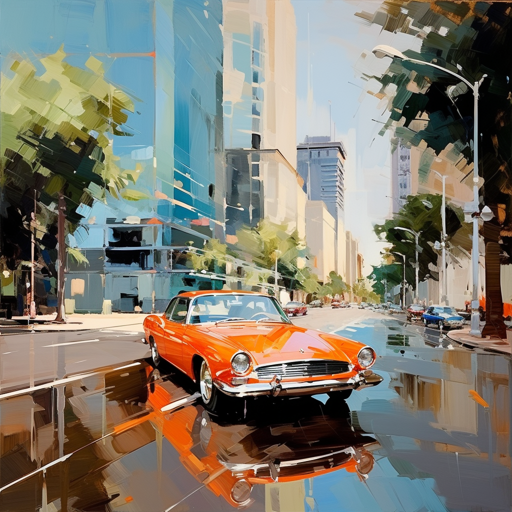 Captivating Josef Kote painting