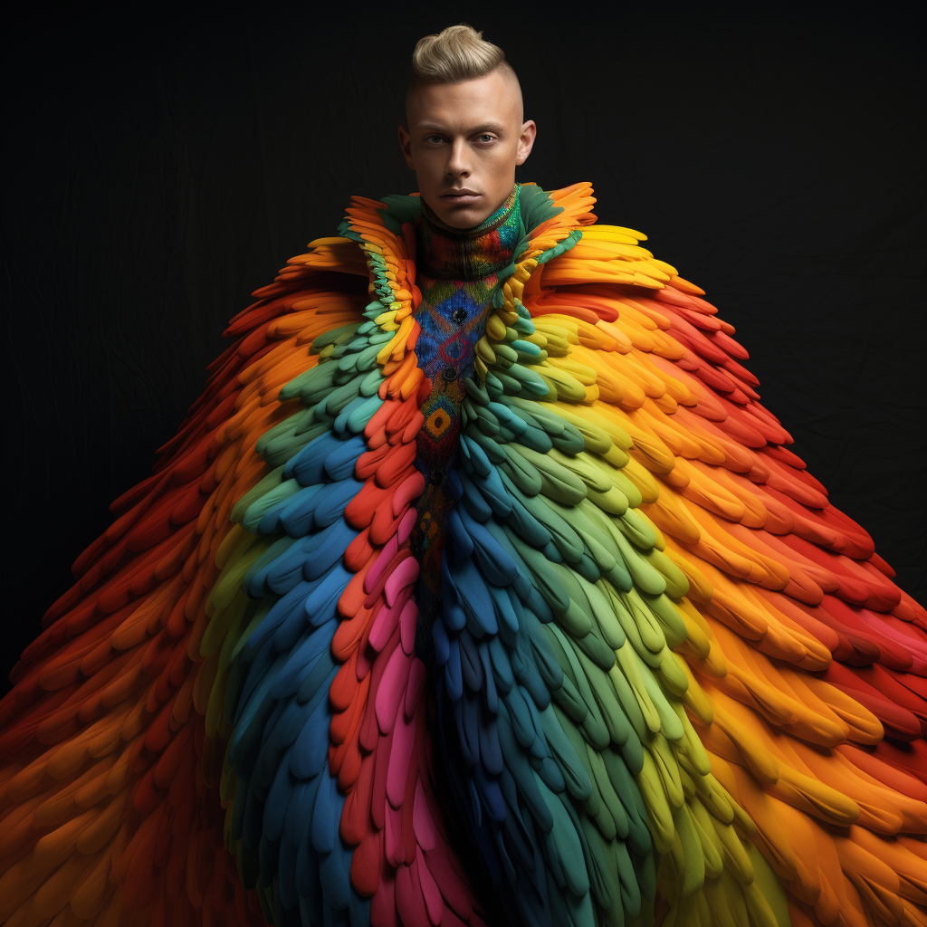 Image of Joseph's colorful coat