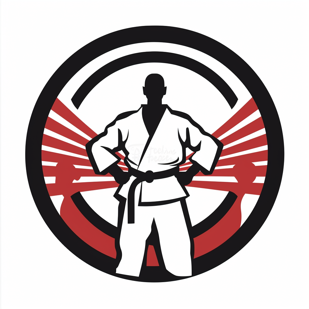 Judo Black Belt Logo