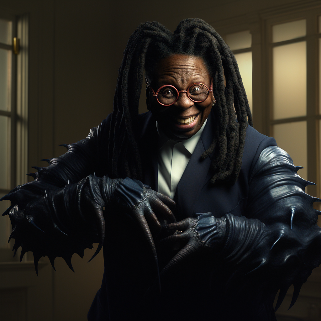 Julia Louis-Drefus Whoopi Goldberg Monster