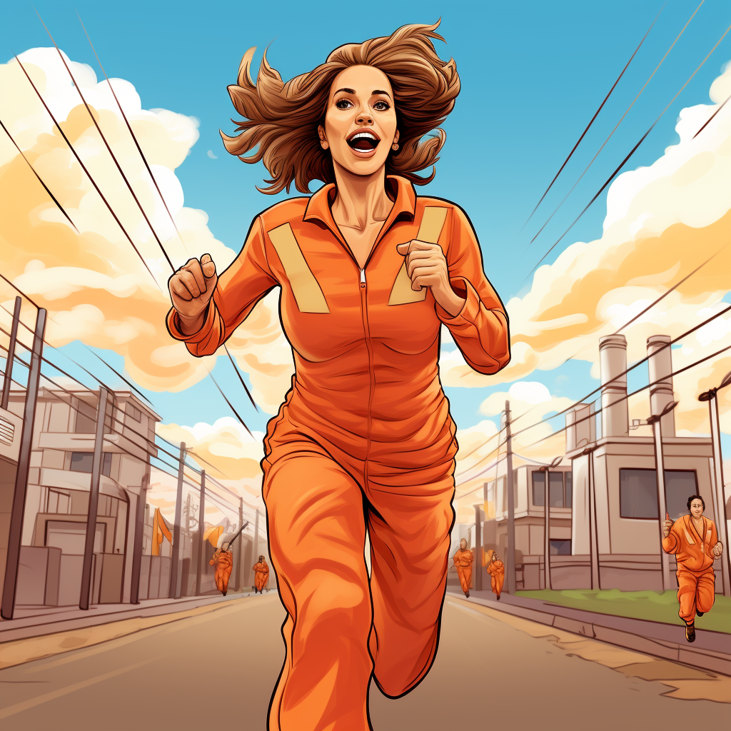 Julia Roberts prison escape running