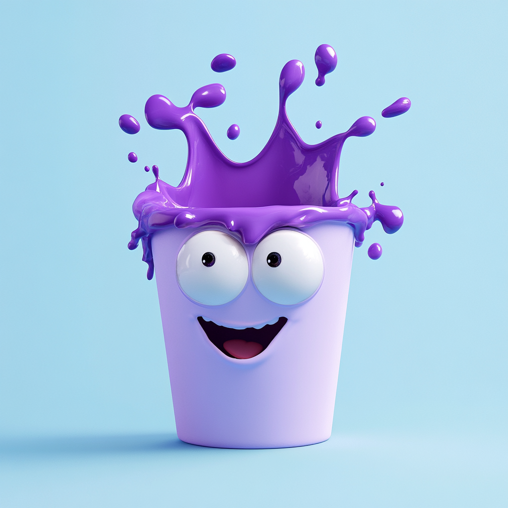 Trippy Foam Cup Animation