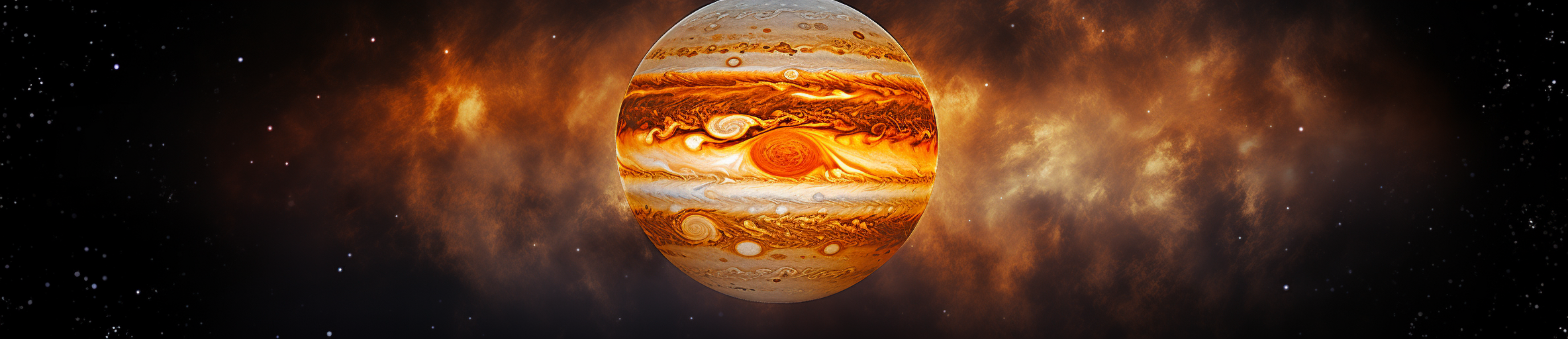 Award-winning Jupiter cosmic background astrophotography