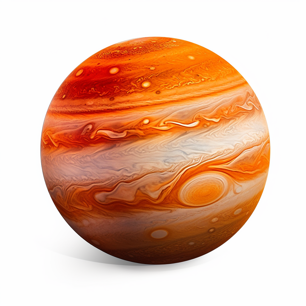 Hyper-realistic photo of Jupiter