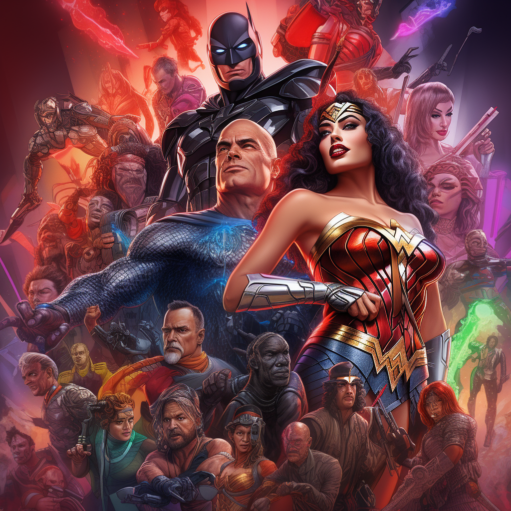 Raunchy Justice League movie poster