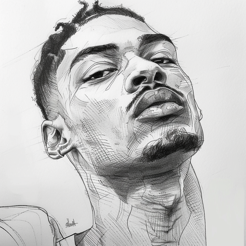 Justin Jefferson Sketch Art