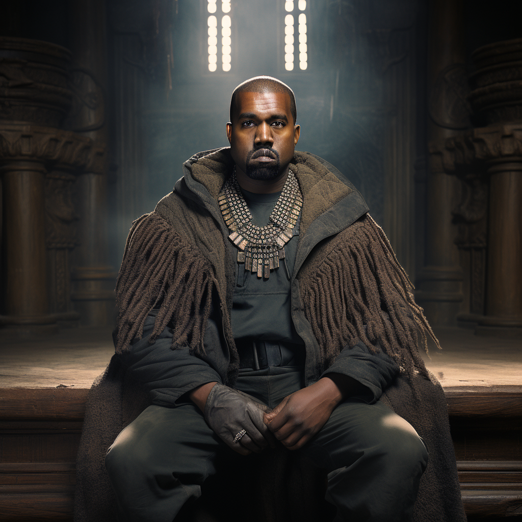 Kanye West senior in HDR