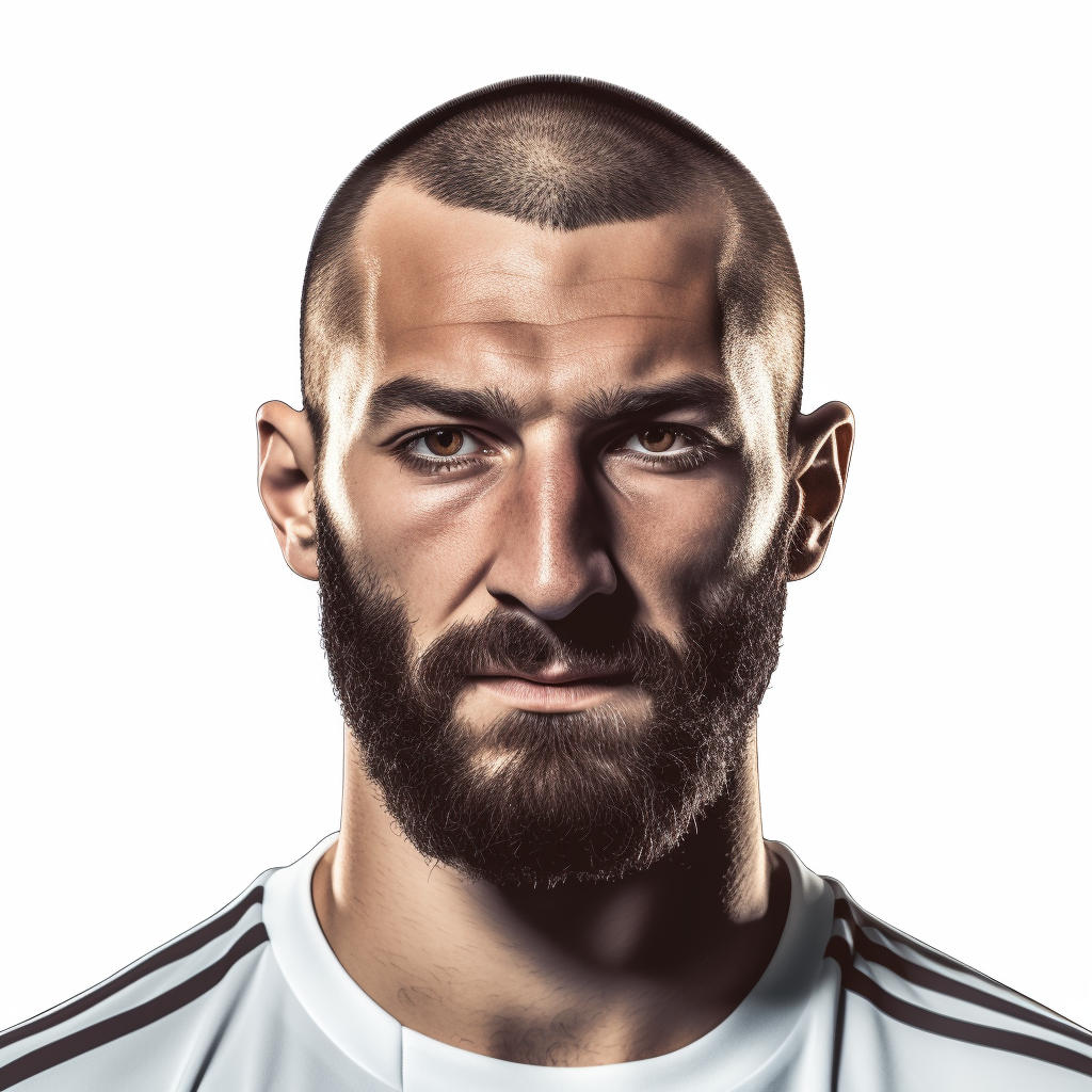 Karim Benzema Evil Face Icon