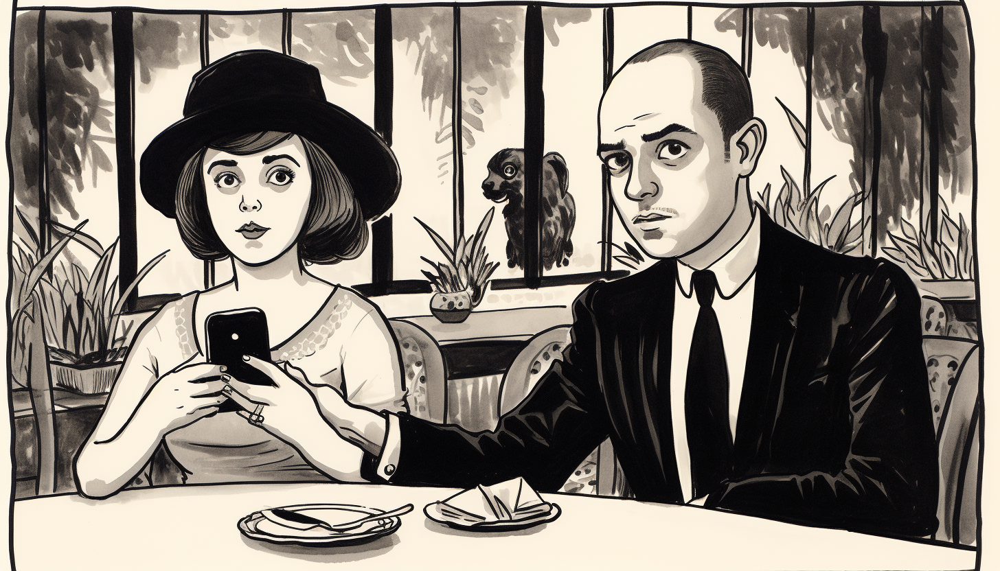 Kate Beaton Cartoon William Bernbach Portrait Selfie