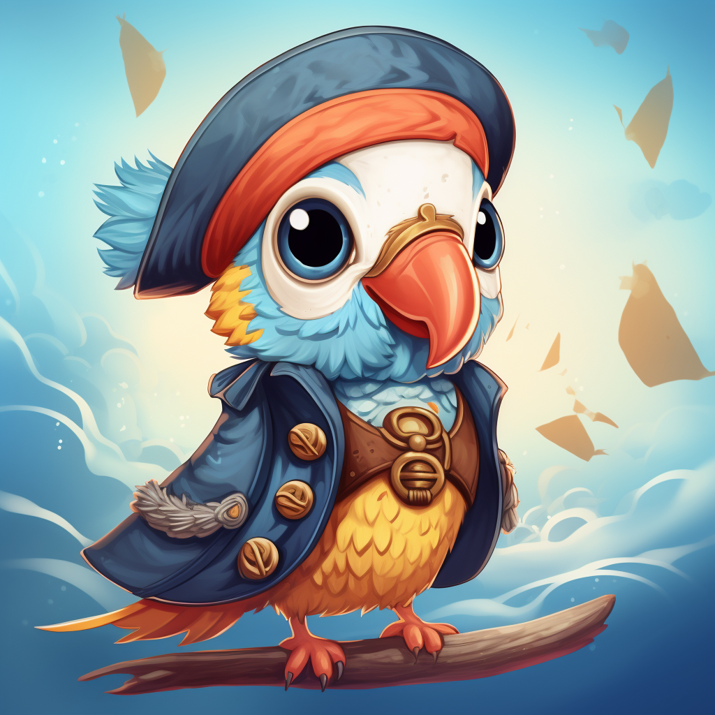 Cute Sailor Parrot Picture