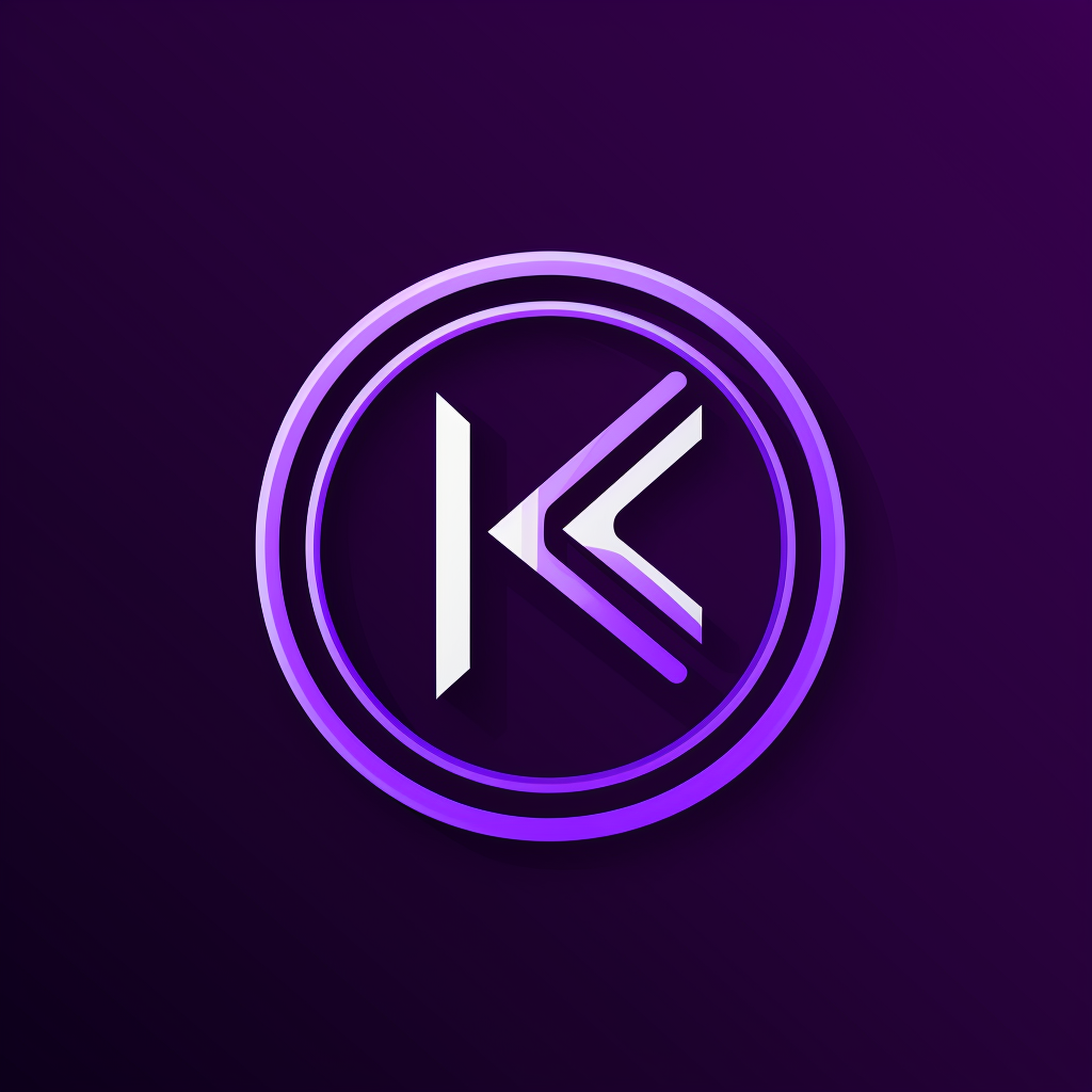 Futuristic KB Studio Logo