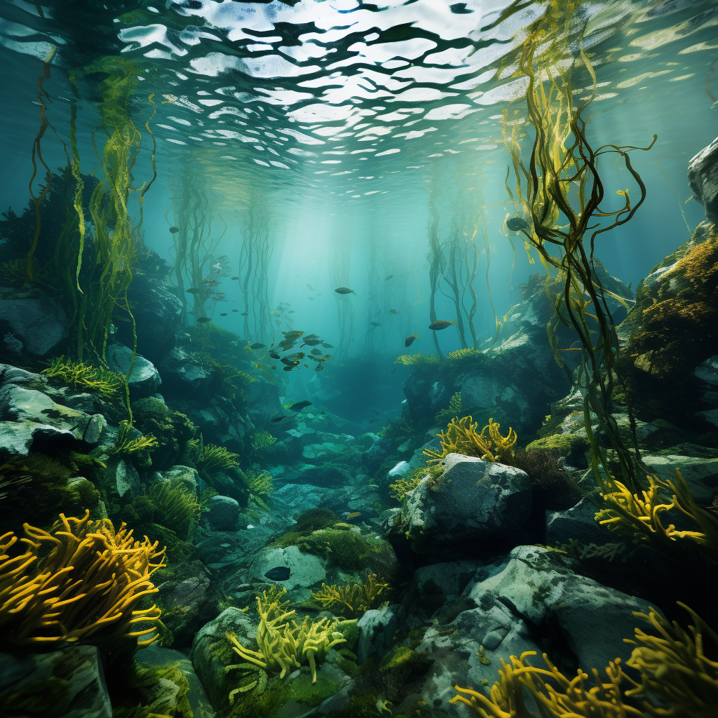 Colorful Kelp Forest in 8K