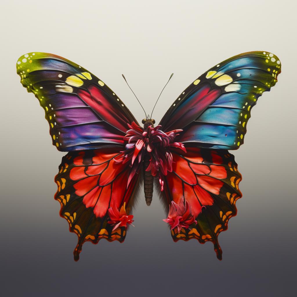 Kendrick Lamar colorful  To Pimp a Butterfly  album cover