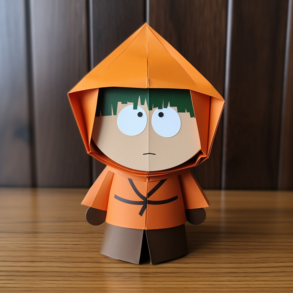 Kenny from South Park origami