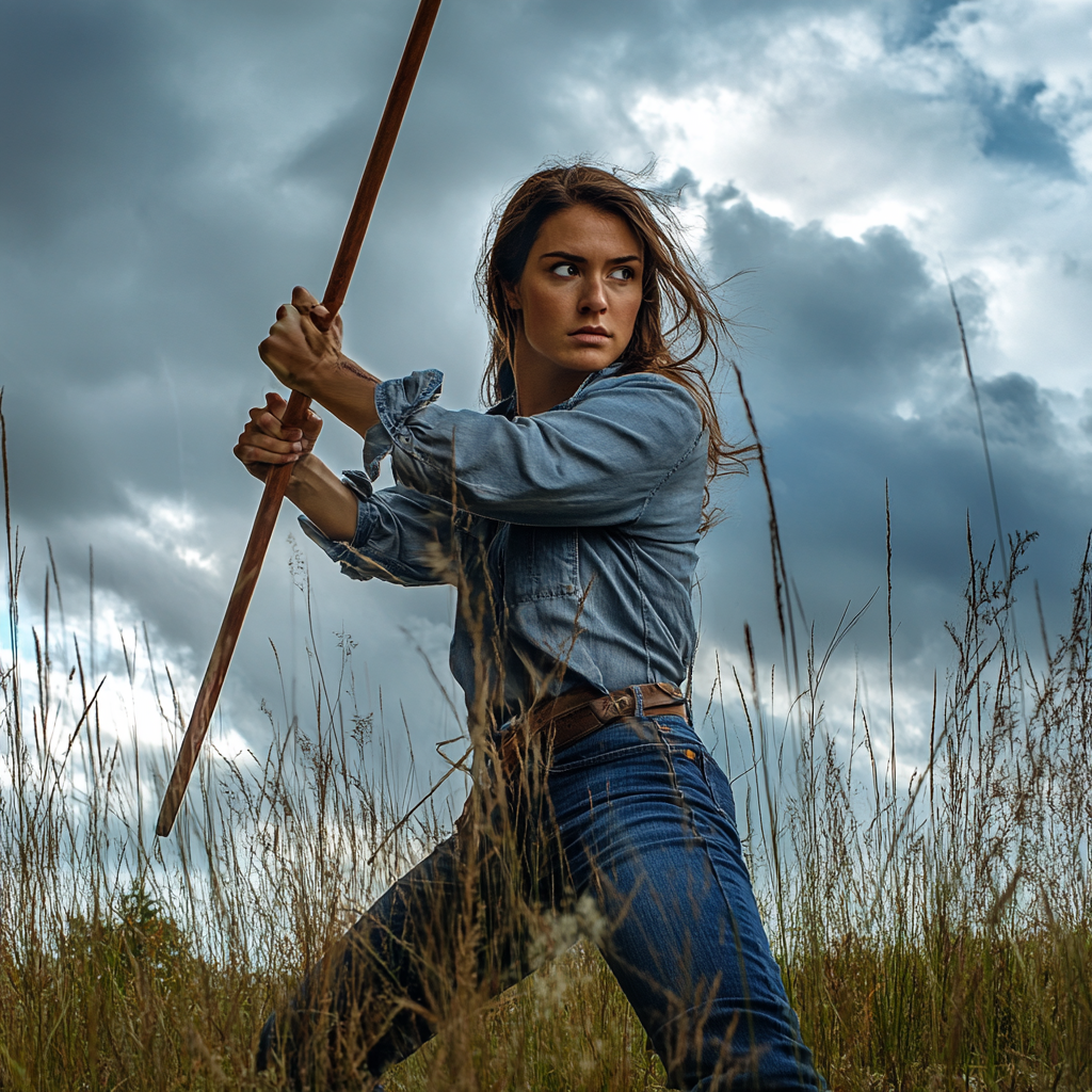 Kentucky Woman Bojutsu Grasslands Drama