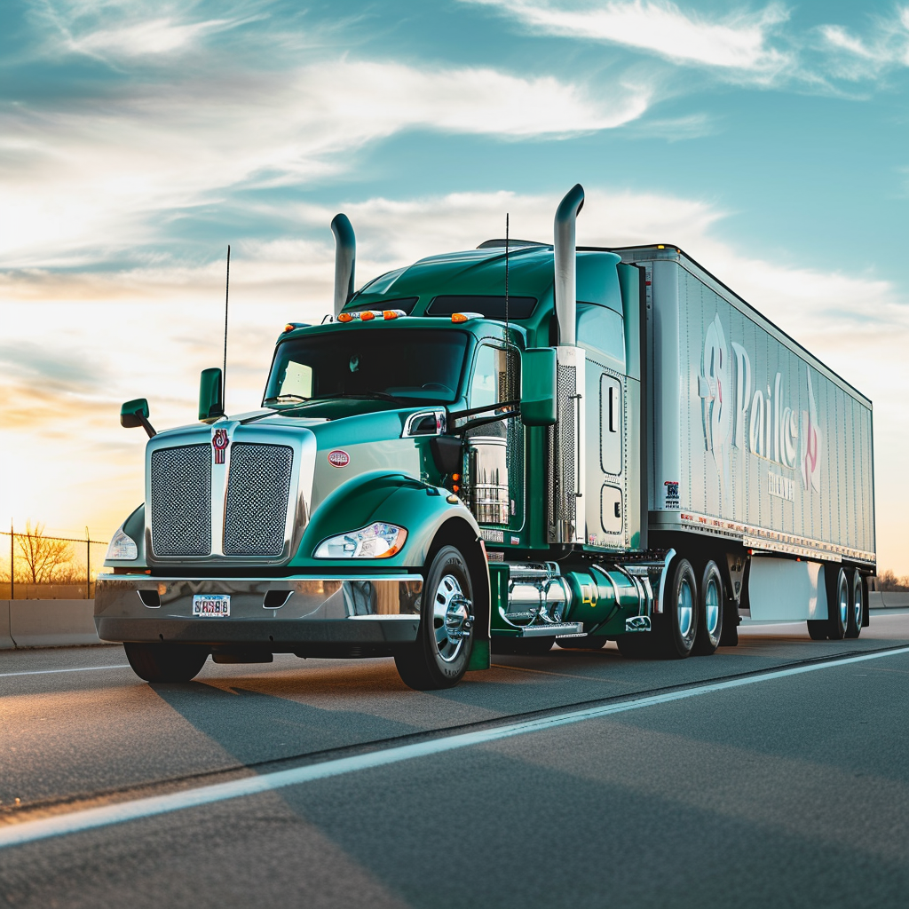 Kenworth T880 Straight Truck with Praxair Signage