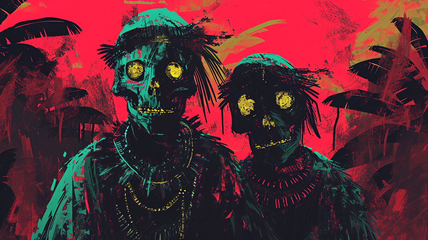 Kenyan Dark Horror Art