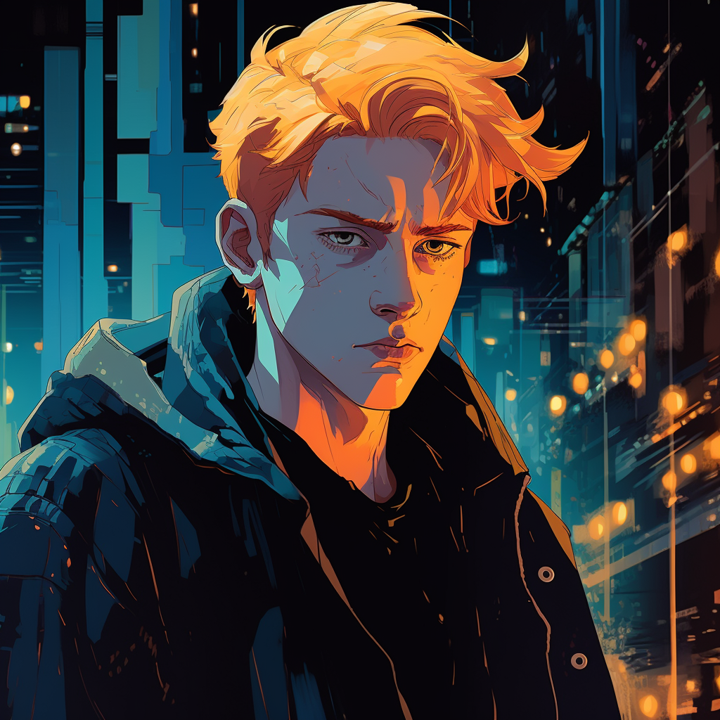 Kevin De Bruyne in Cyberpunk illustration