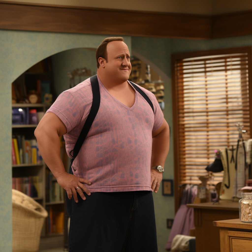 Kevin James with a Huge Rack