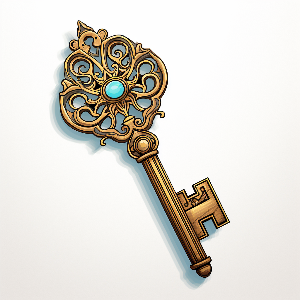 Key clipart illustration