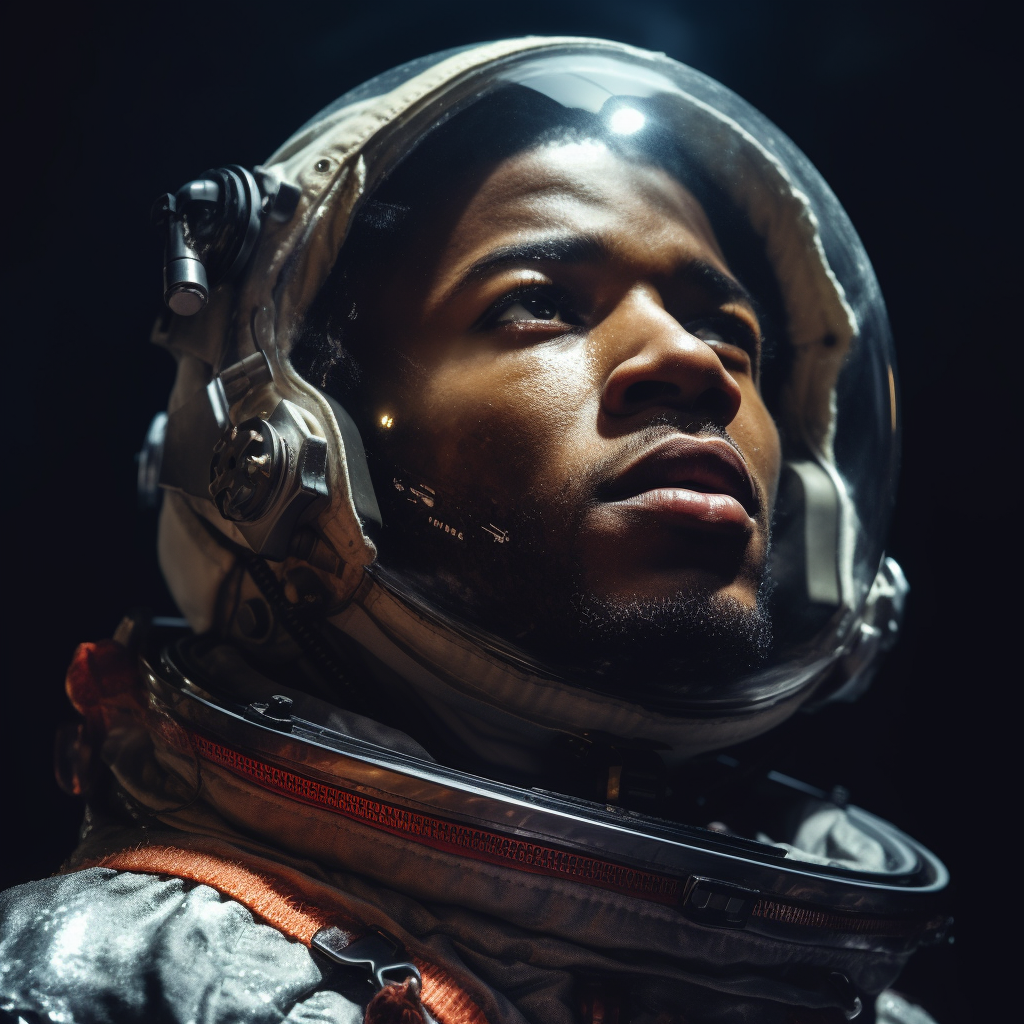 Kid Cudi on the Moon album cover