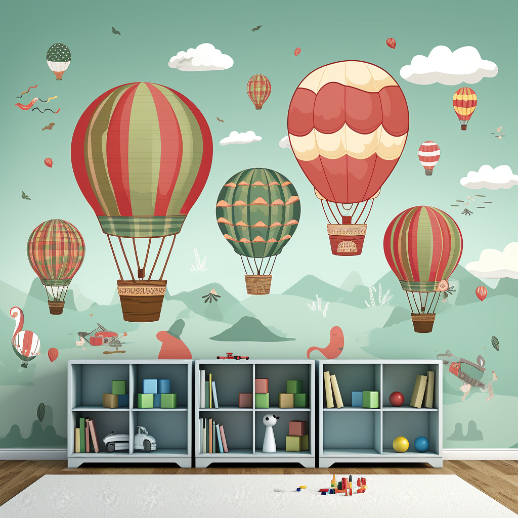 Kids Wall Decorations Illustration