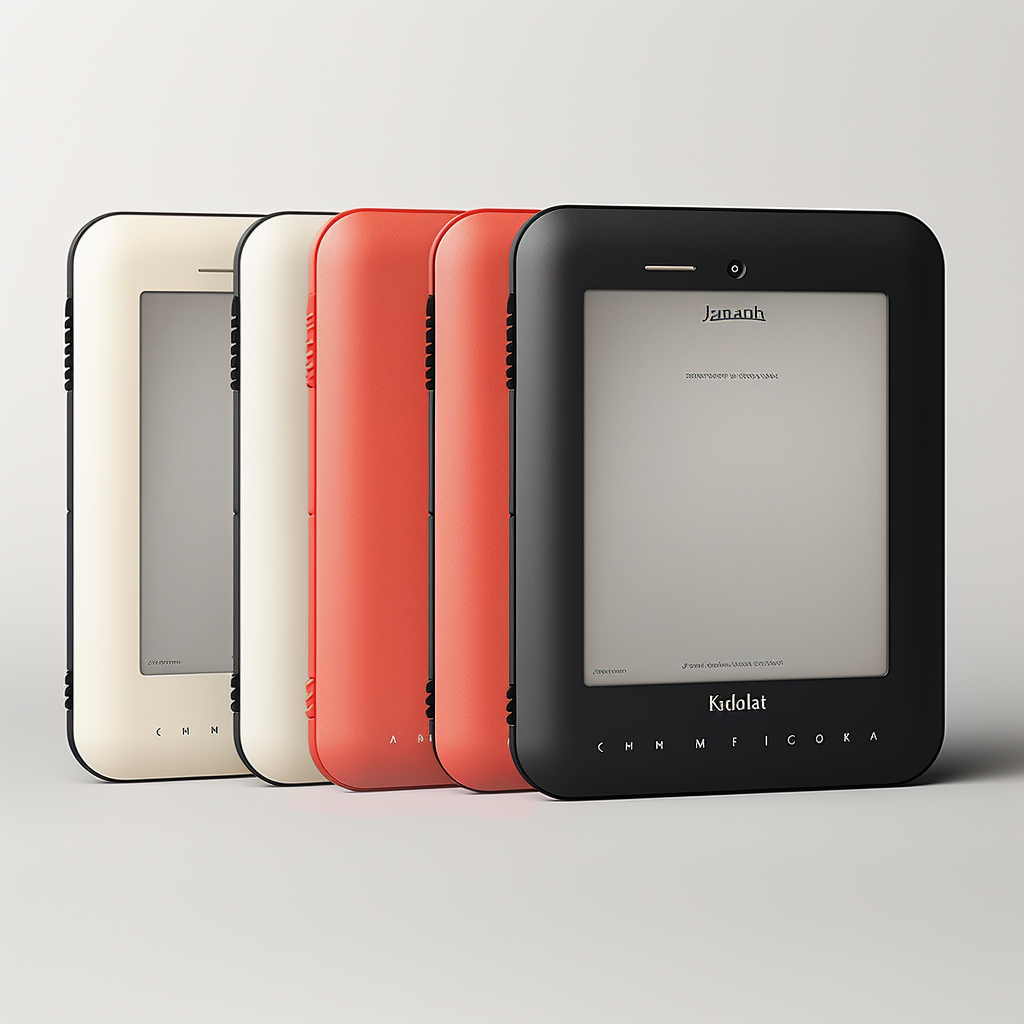 Redesigned Kindle Paperwhite with Italian Design Aesthetics