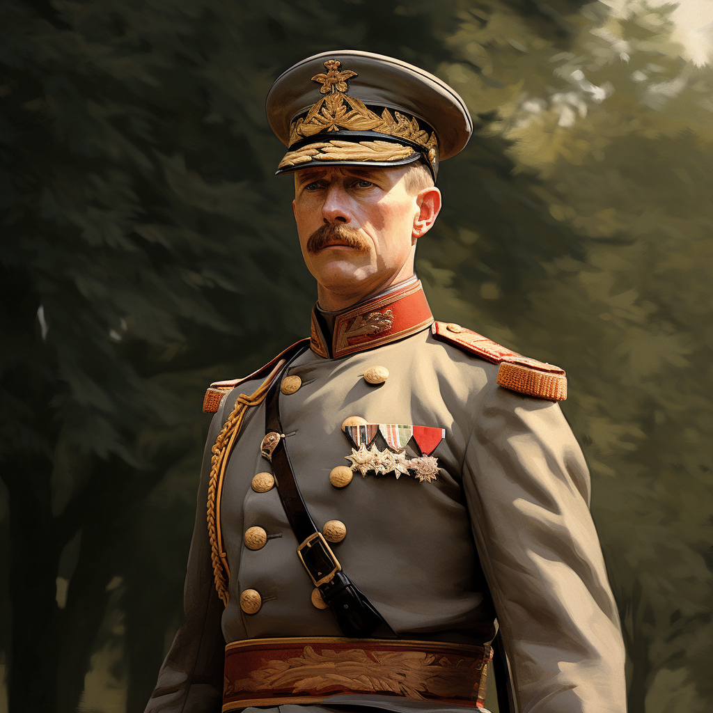 King Albert I of Belgium in WW1 uniform  ?️