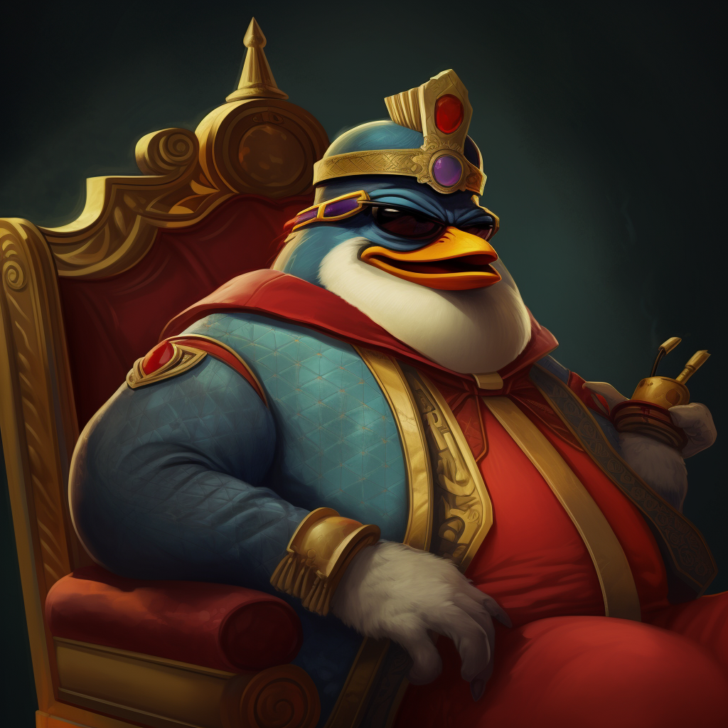 King Dedede giving middle finger