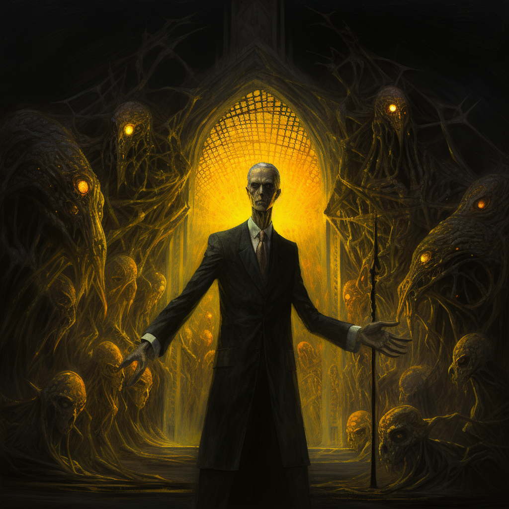 Dark entity from  The King in Yellow