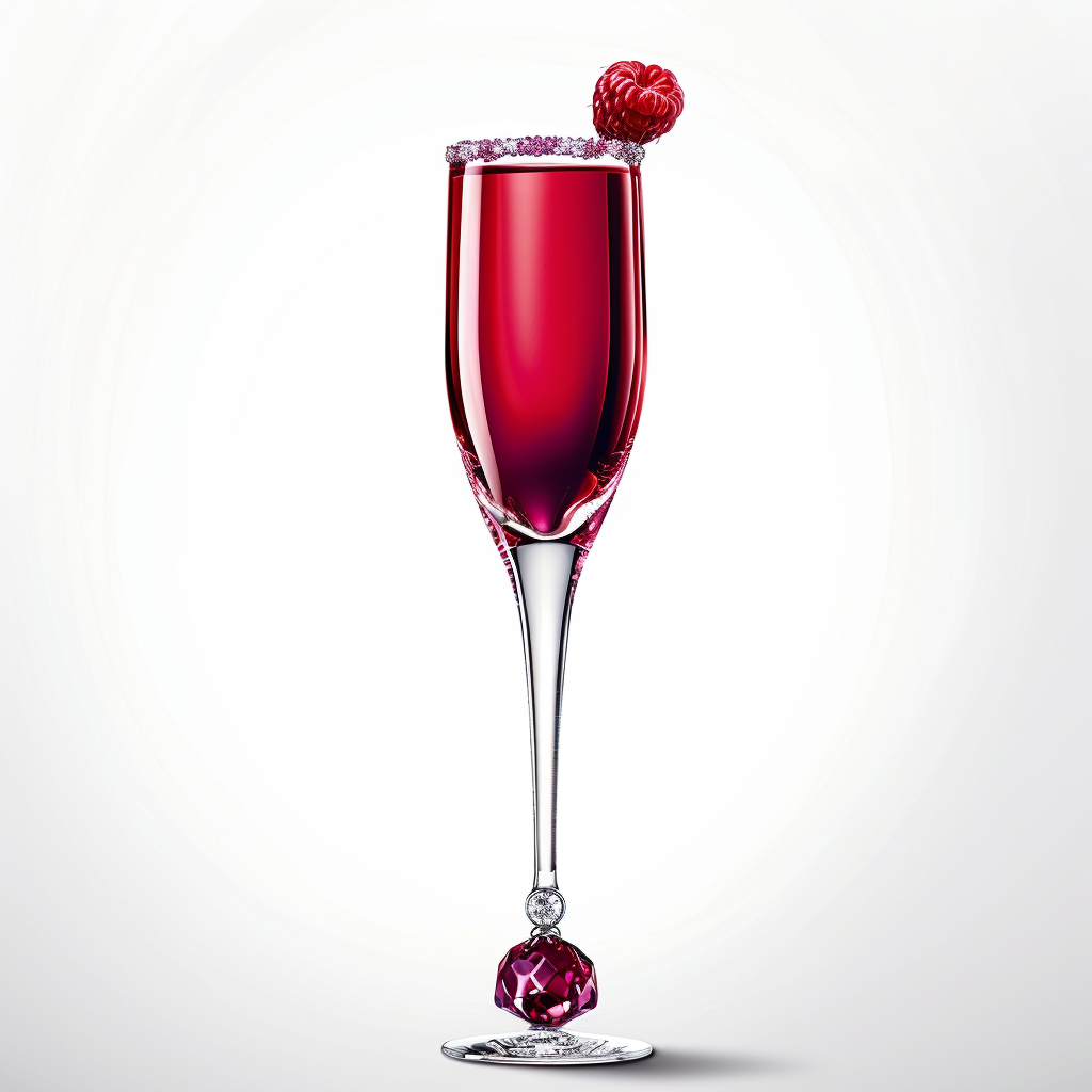 Kir Royale Cocktail Glass Image