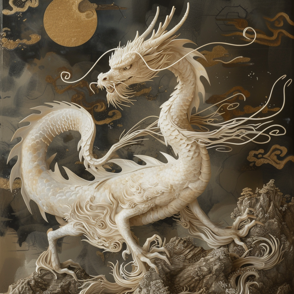 Kirin dragon mythical creature