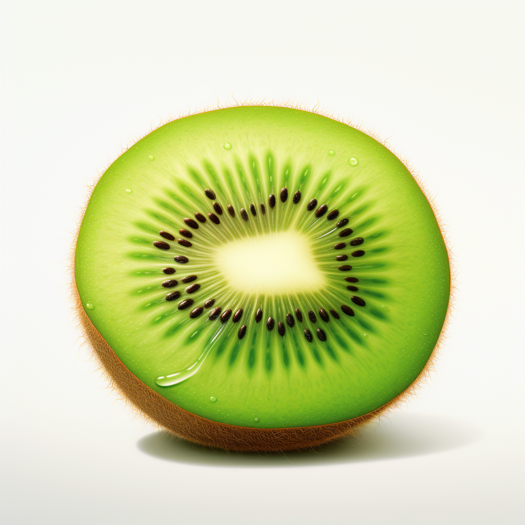 Fresh and juicy kiwi fruit image