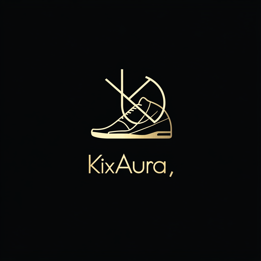 Minimalist Logo for KixAura Shop