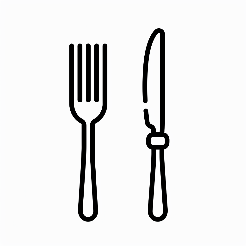 Knife Fork Food UX Icon