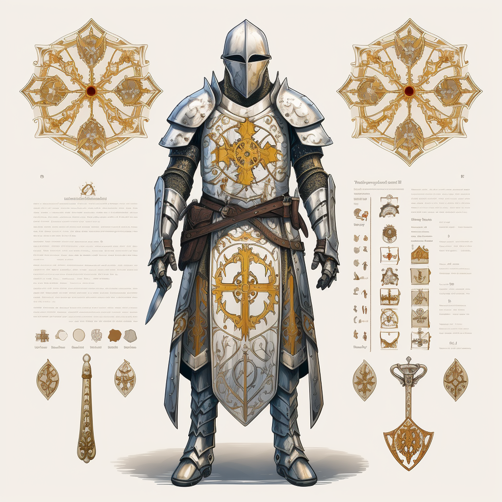 Knight in Fusion Armor with Cloak