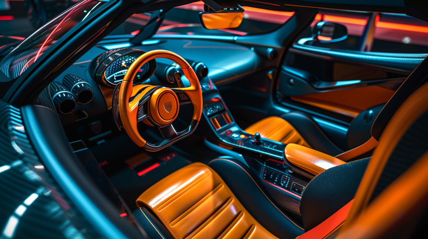 Koenigsegg CC850 Car Interior View