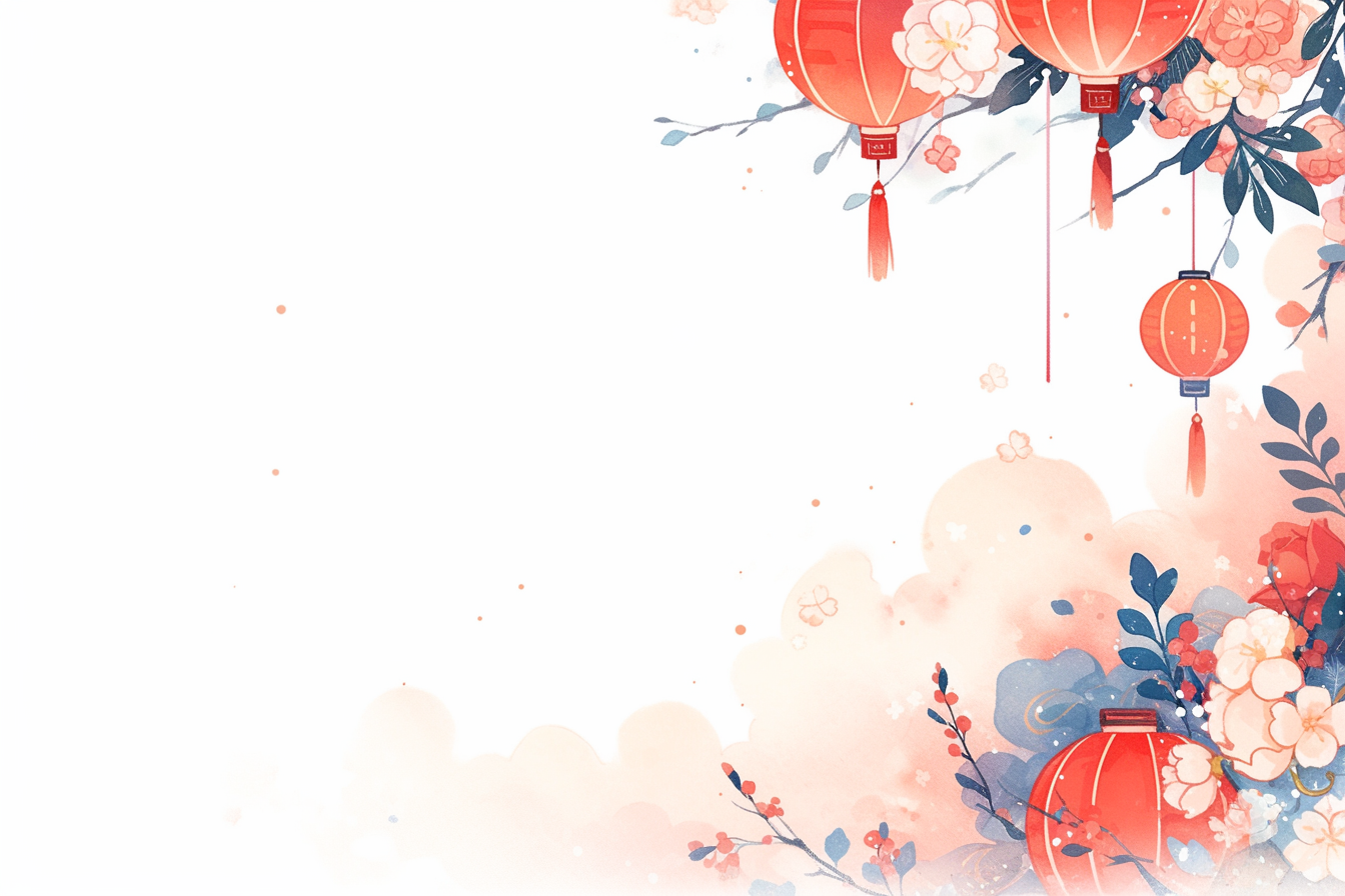 Korean Lunar New Year's Day illustration