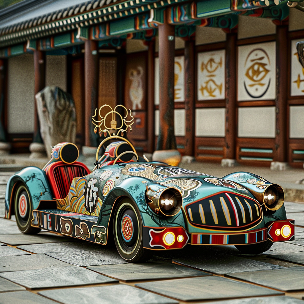 Korean Symbols Car Culture Art