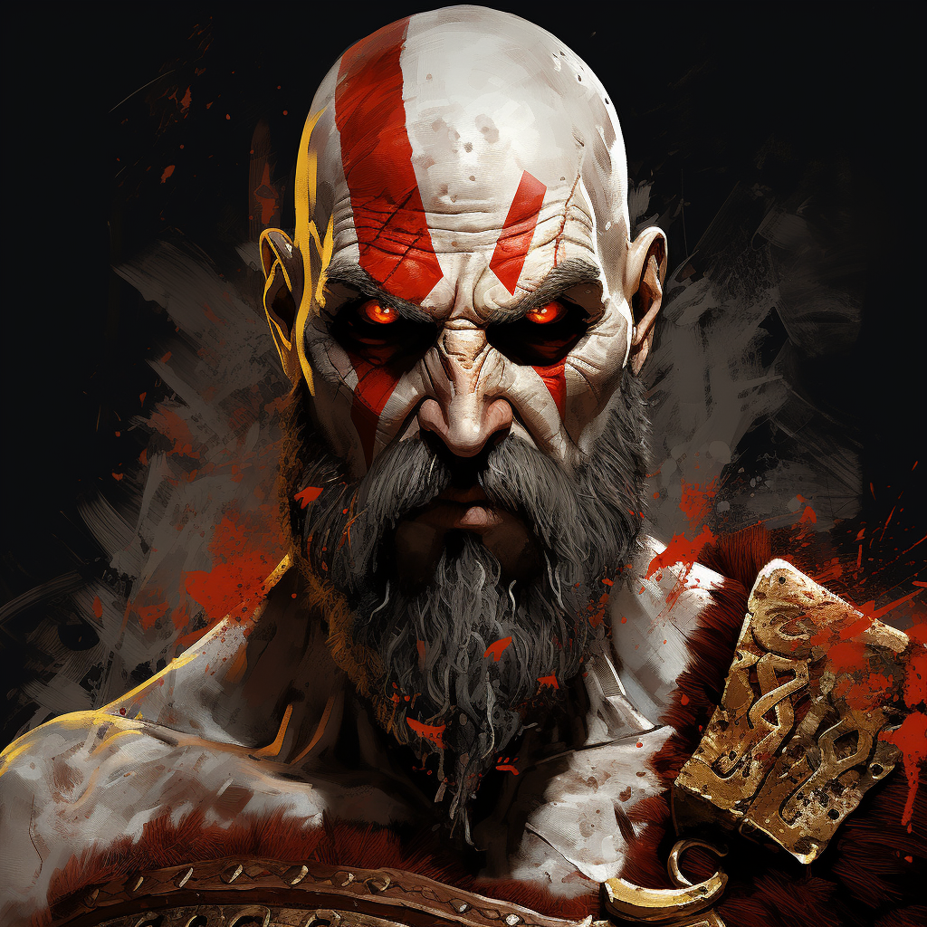 Kratos surreal concept art image