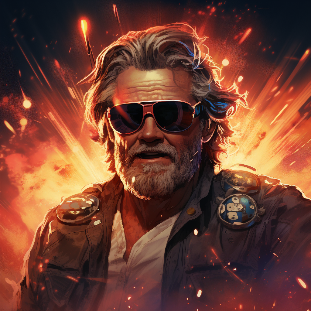 Kurt Russell fleeing from exploding boomboxes