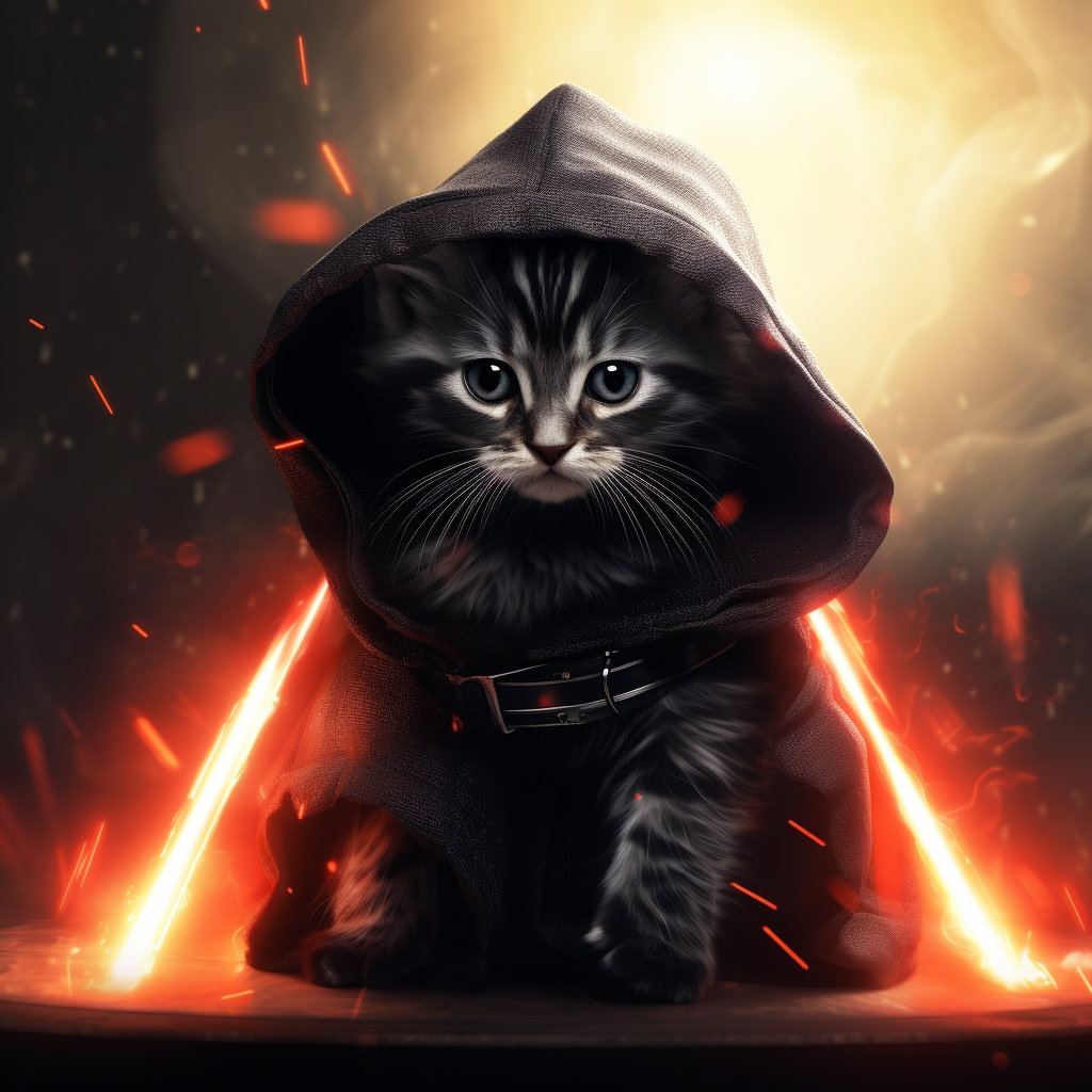 Kylo Ren as Kitten