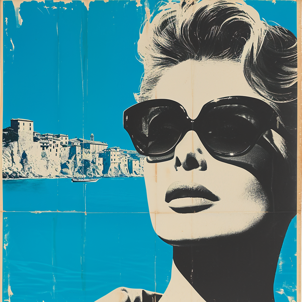 Blue Film Poster La Dolce Vita