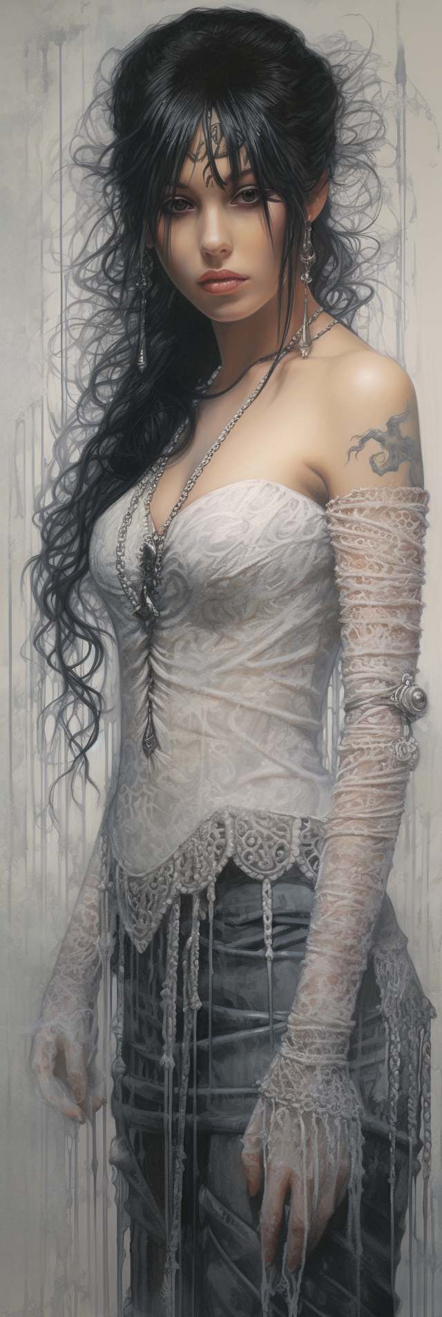 Beautiful lace creation by Luis Royo