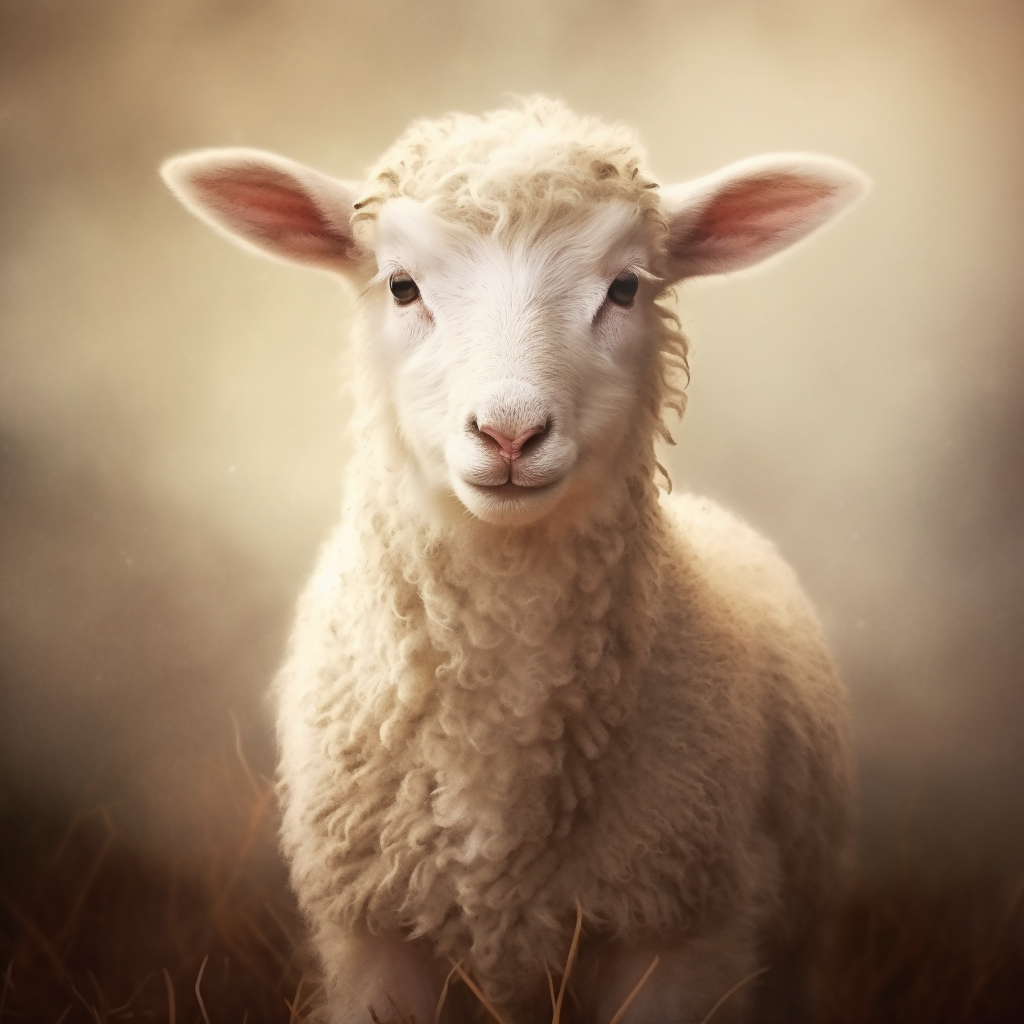 Art print of the Lamb of God