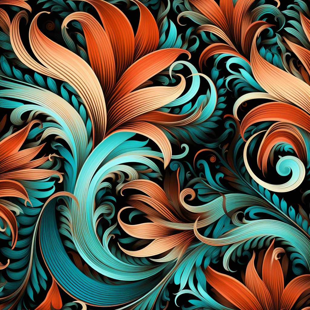 Stunning Lambahoany Pattern Seamless Design