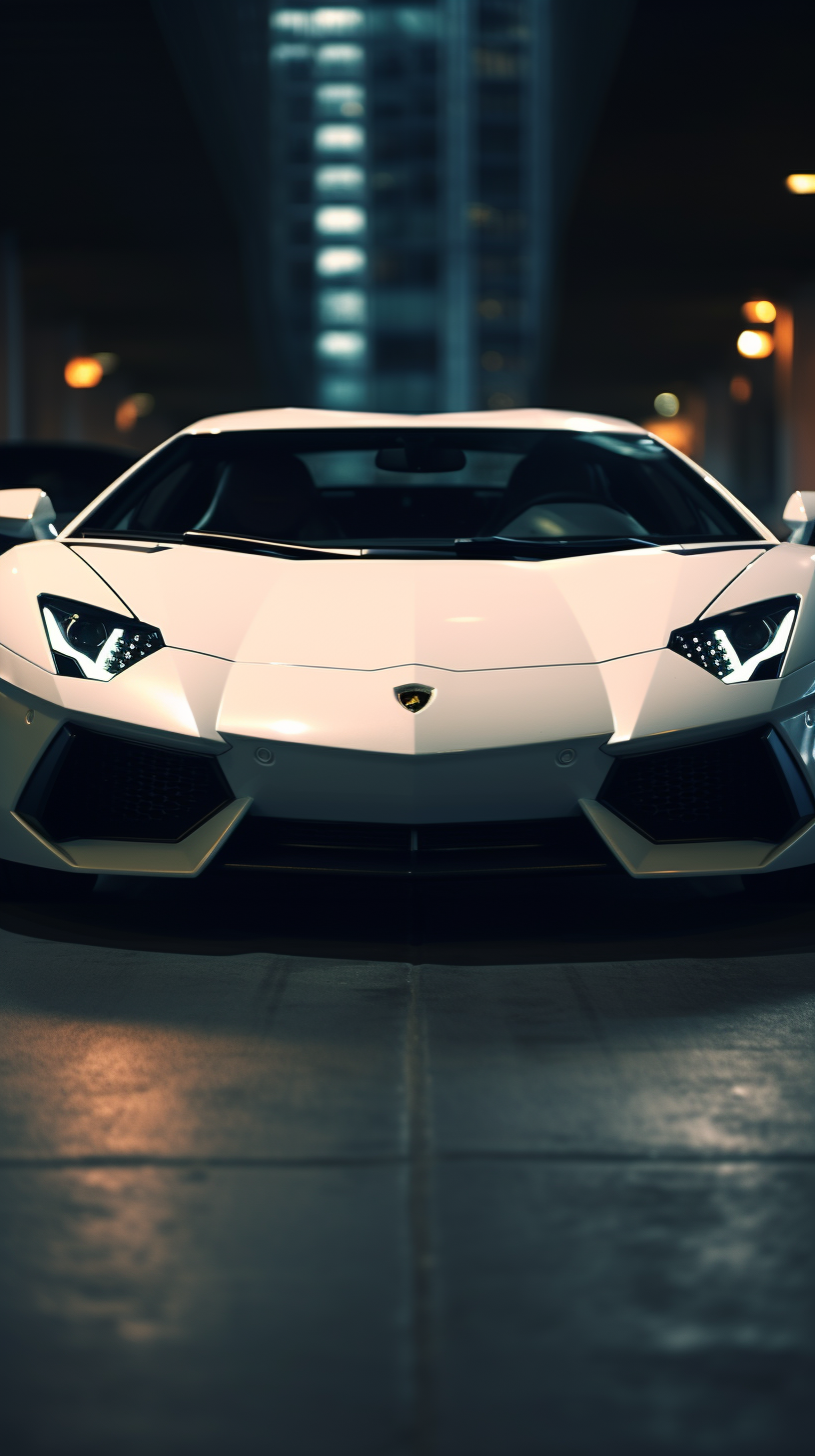 Lamborghini Aventador Cinematic Full Pic Headlights