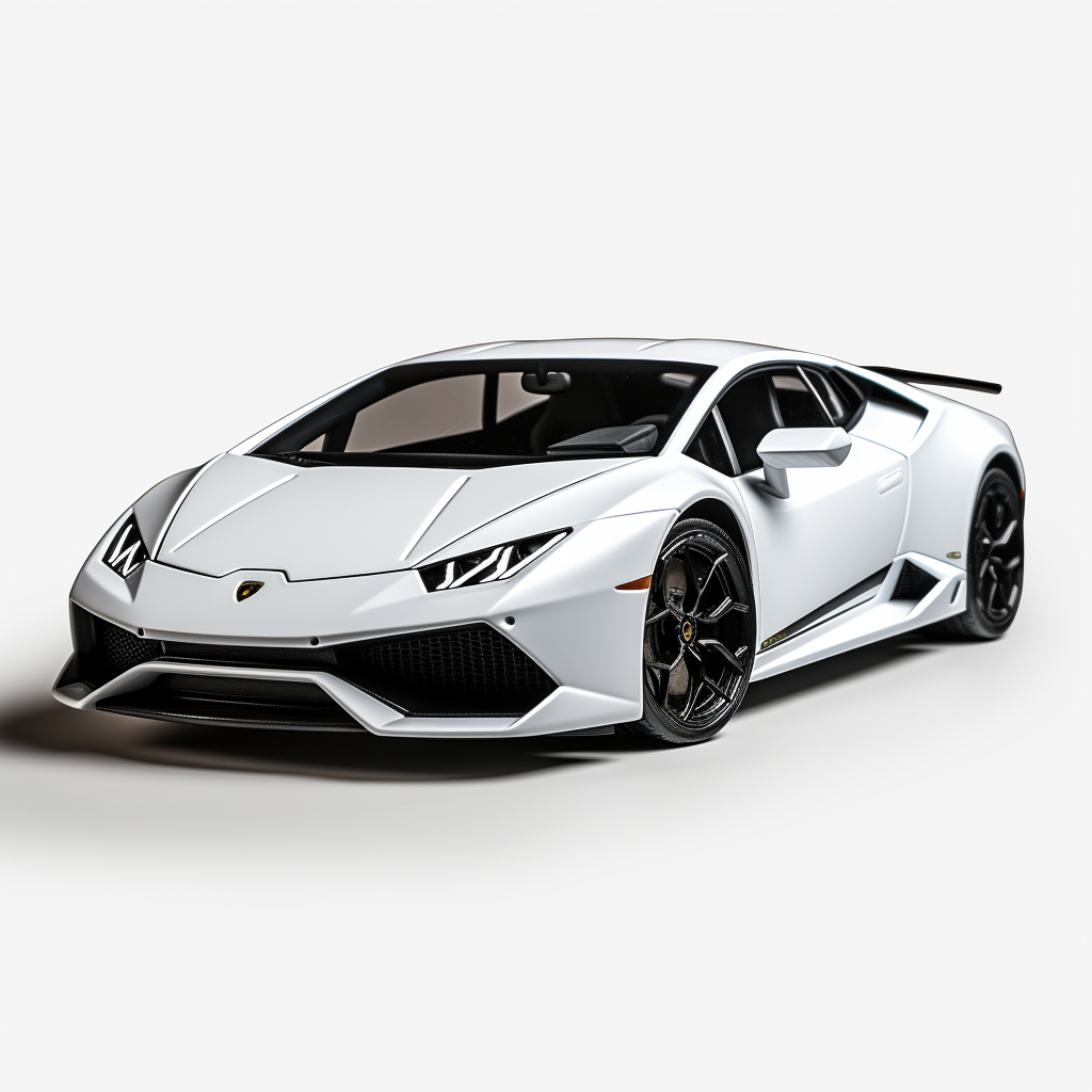 White Lamborghini Huracan Aerodyn Part Number